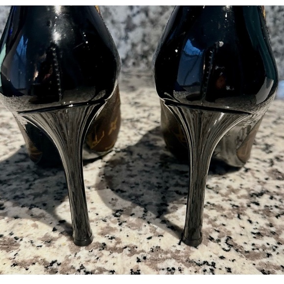 Louis Vuitton Brown and Black Heels - Picture 3 of 4